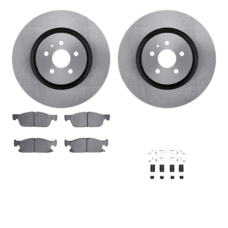 Dynamite Friction 6512-55033 Disc Brake Kit - Front