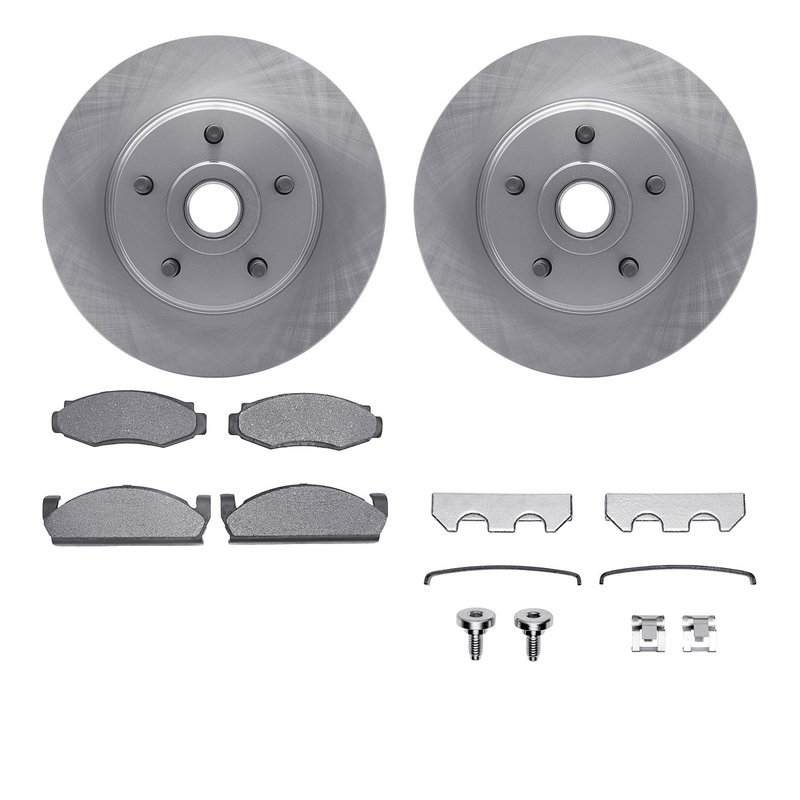 Dynamite Friction 6512-55055 Disc Brake Kit - Front