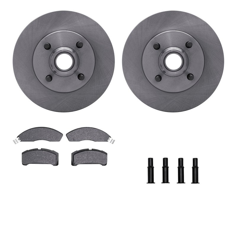 Dynamite Friction 6512-55060 Disc Brake Kit - Front