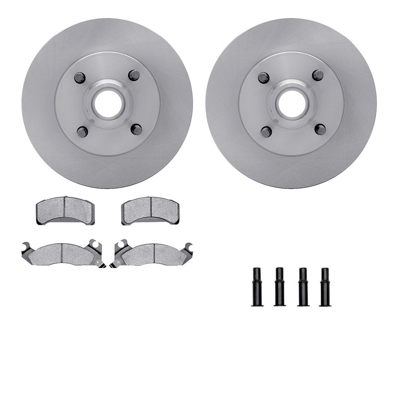 Dynamite Friction 6512-55062 Disc Brake Kit - Front