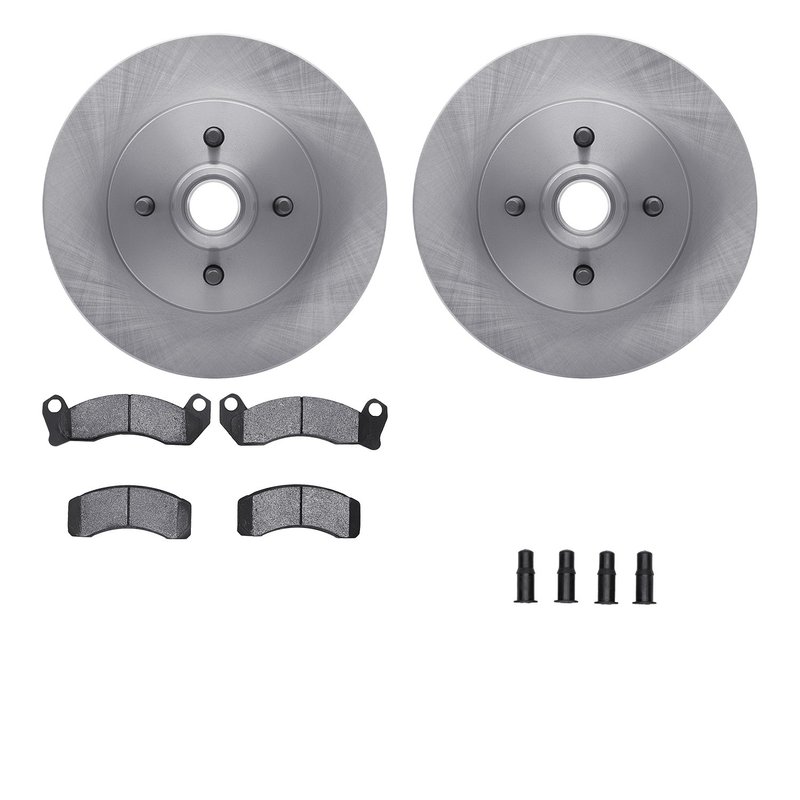 Dynamite Friction 6512-55114 Disc Brake Kit - Front