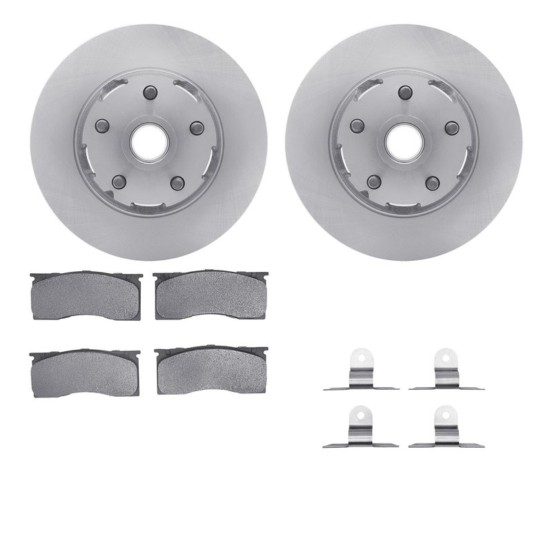 Dynamite Friction 6512-55165 Disc Brake Kit - Front