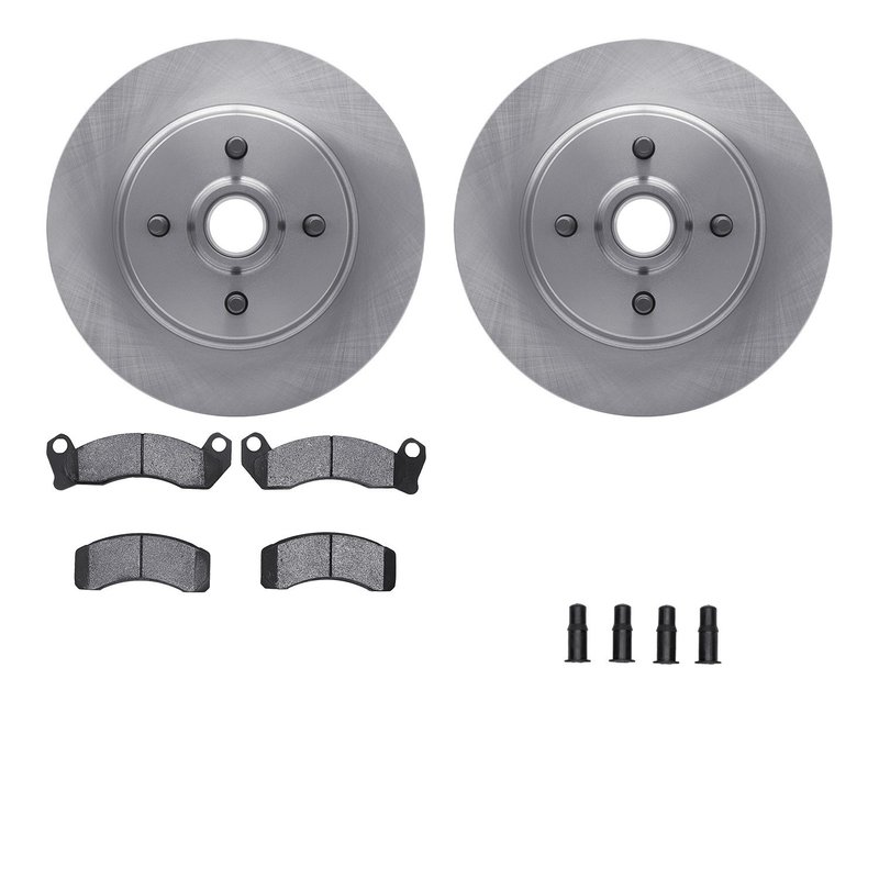 Dynamite Friction 6512-55168 Disc Brake Kit - Front