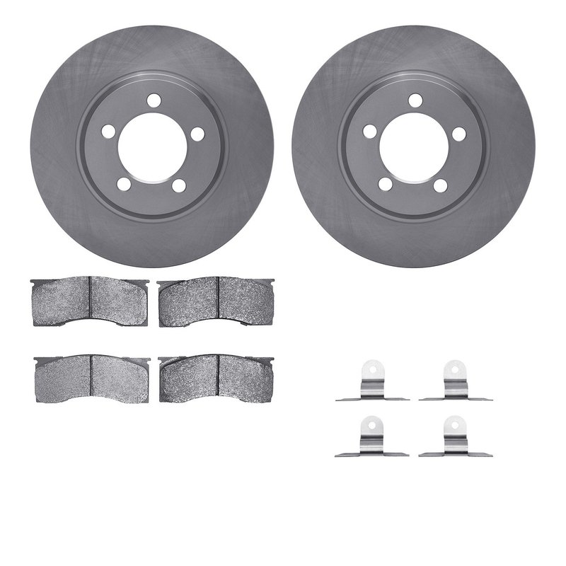 Dynamite Friction 6512-55174 Disc Brake Kit - Front