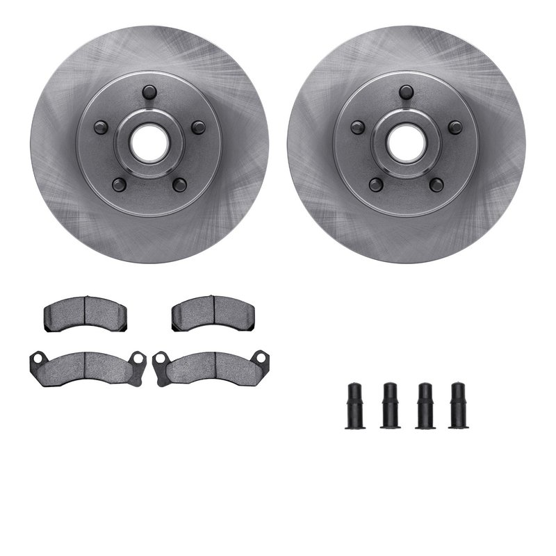 Dynamite Friction 6512-56035 Disc Brake Kit - Front