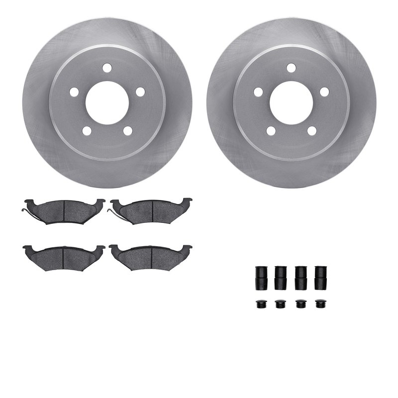 Dynamite Friction 6512-56050 Disc Brake Kit - Rear