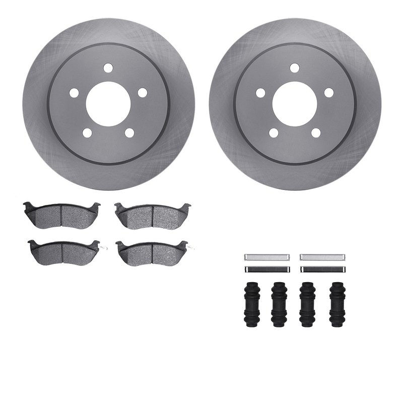 Dynamite Friction 6512-56079 Disc Brake Kit - Rear