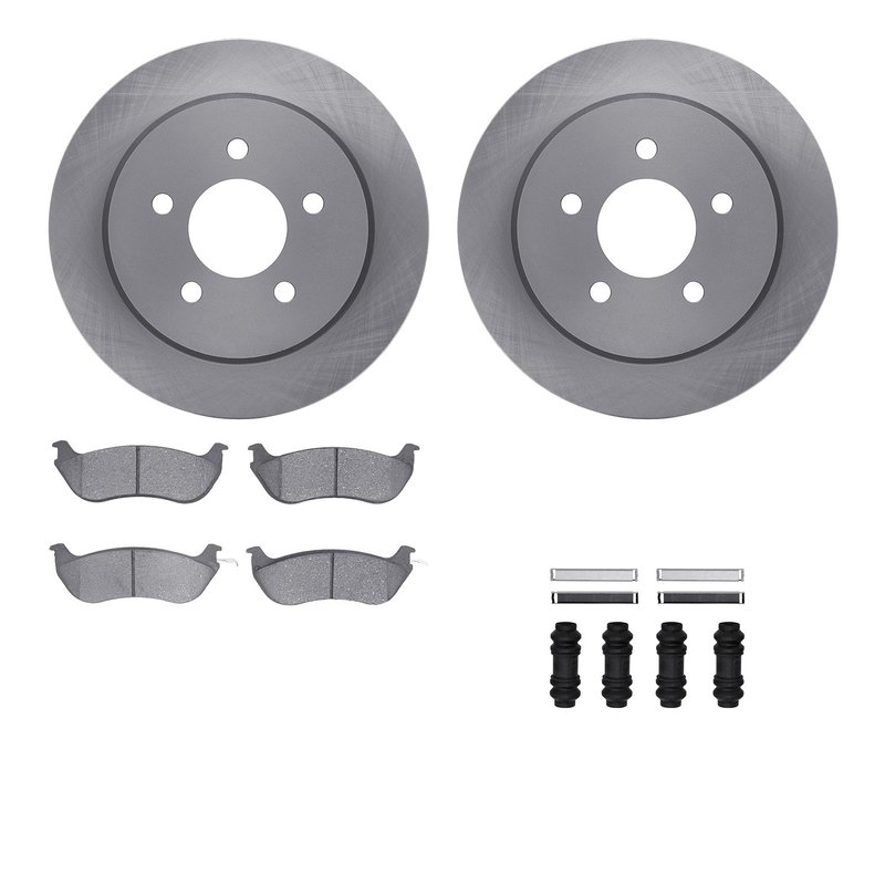 Dynamite Friction 6512-56081 Disc Brake Kit - Rear