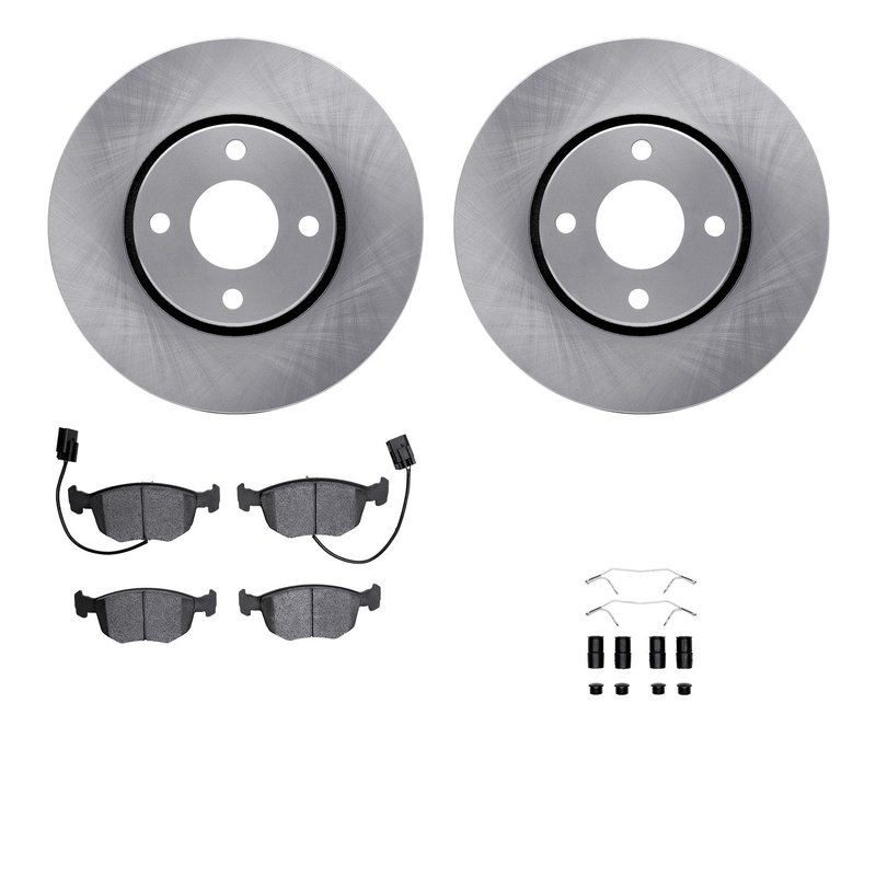 Dynamite Friction 6512-56092 Disc Brake Kit - Front
