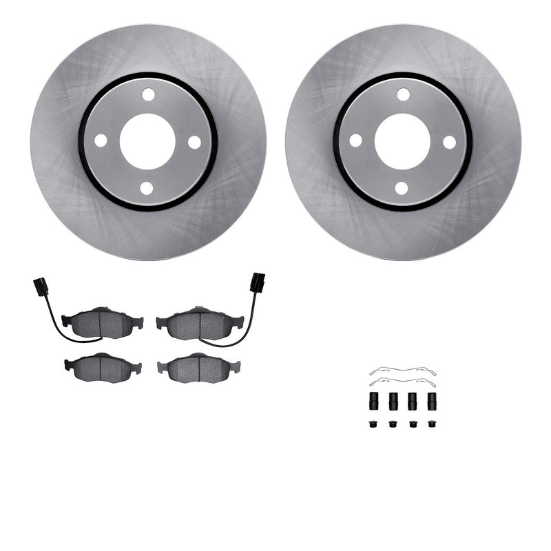 Dynamite Friction 6512-56094 Disc Brake Kit - Front
