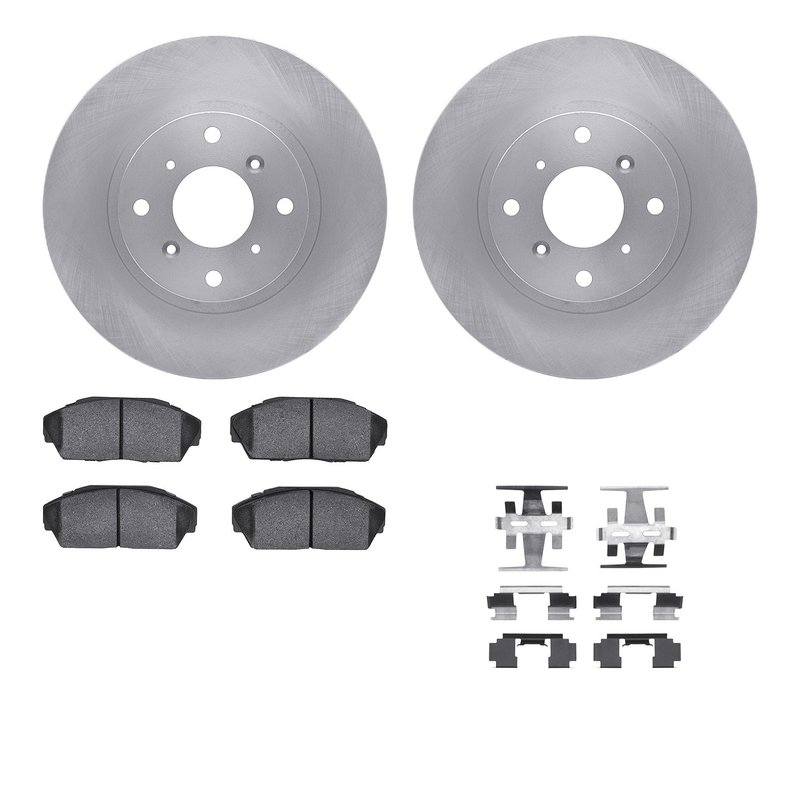 Dynamic Friction 6512-58031 Disc Brake Kit - Front