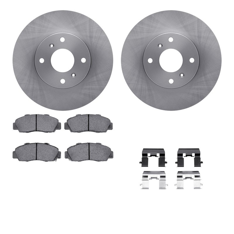 Dynamite Friction 6512-58061 Disc Brake Kit - Front