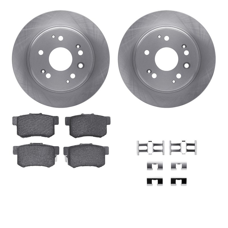 Dynamite Friction 6512-58092 Disc Brake Kit - Rear