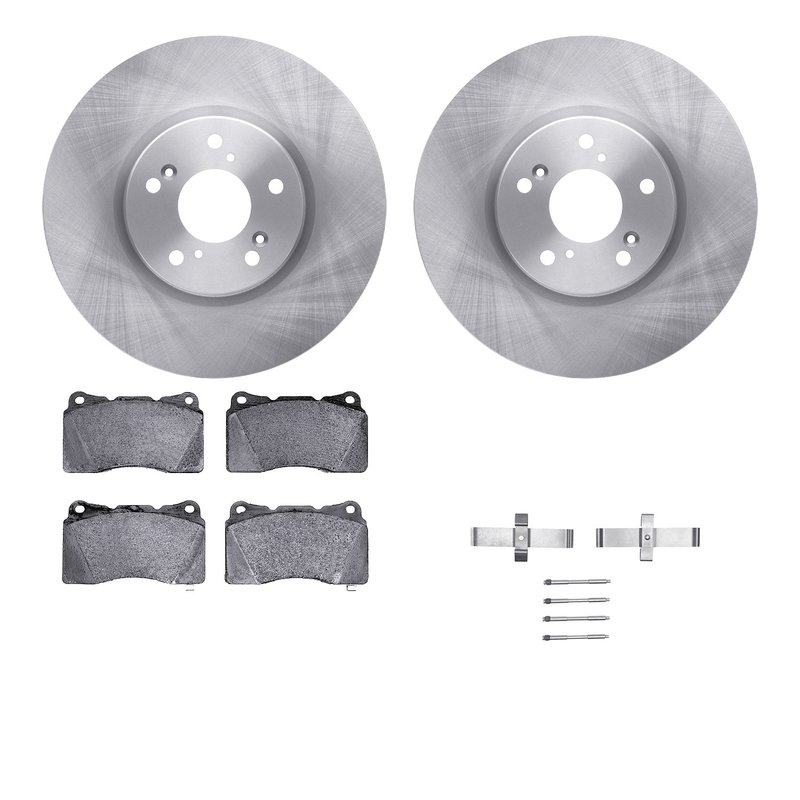 Dynamite Friction 6512-58109 Disc Brake Kit - Front