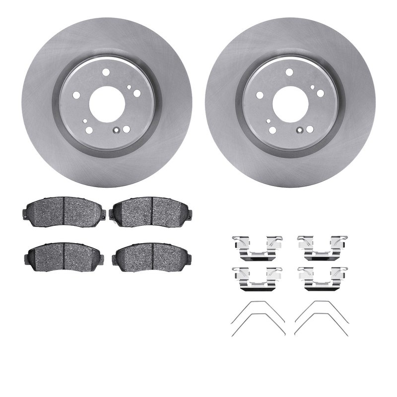 Dynamite Friction 6512-58163 Disc Brake Kit - Front