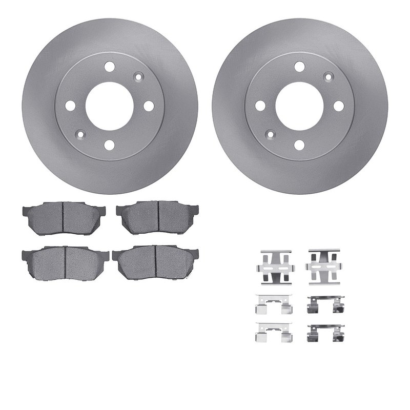 Dynamic Friction 6512-59107 Disc Brake Kit - Front