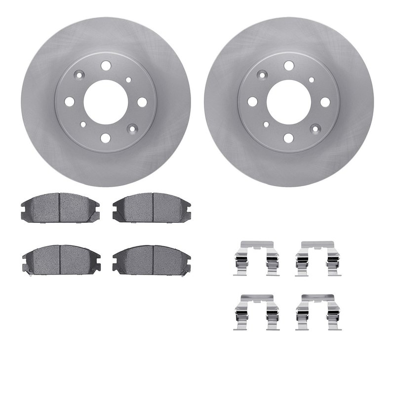 Dynamite Friction 6512-59154 Disc Brake Kit - Front