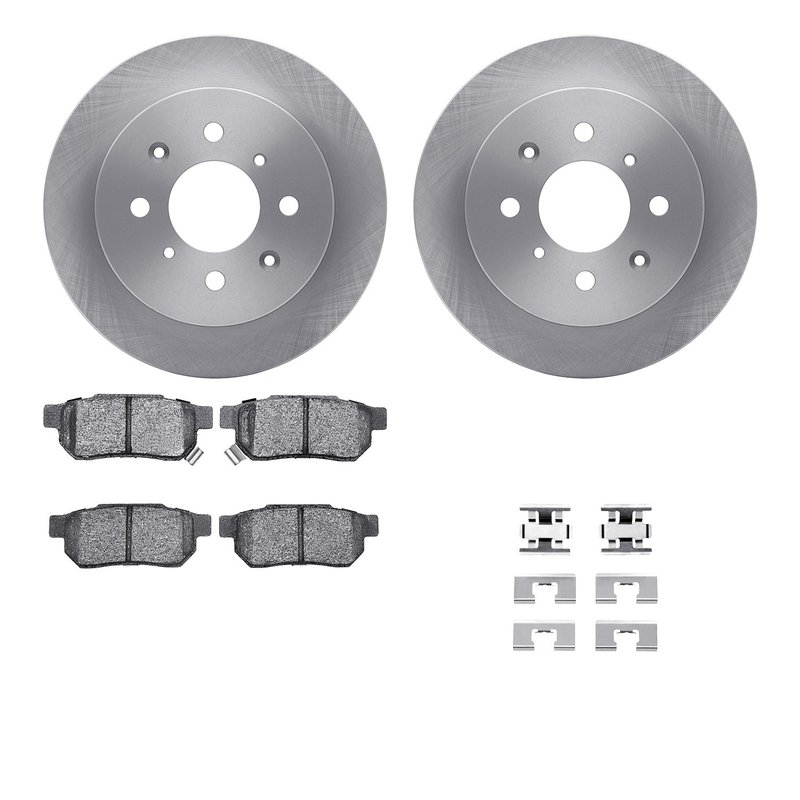 Dynamite Friction 6512-59182 Disc Brake Kit - Rear