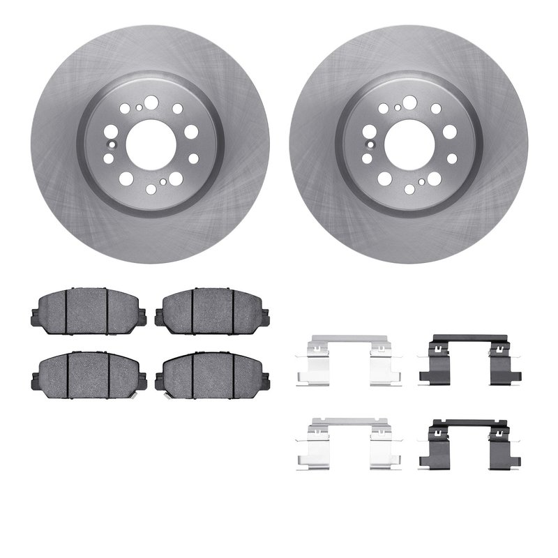 Dynamite Friction 6512-59203 Disc Brake Kit - Front