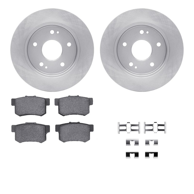 Dynamite Friction 6512-59249 Disc Brake Kit - Rear