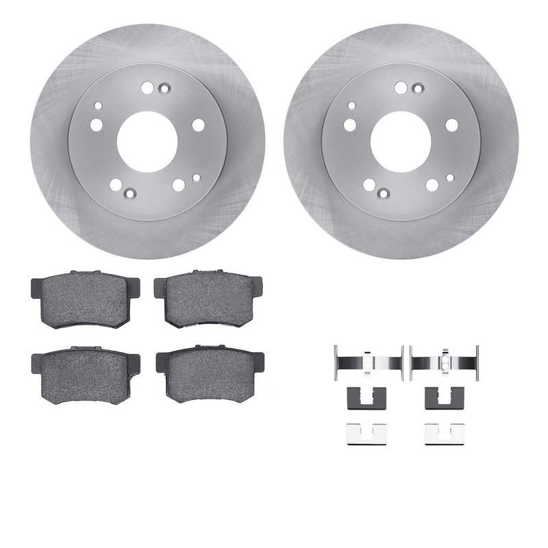 Dynamite Friction 6512-59259 Disc Brake Kit - Rear