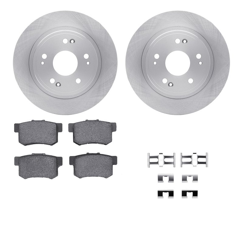 Dynamite Friction 6512-59288 Disc Brake Kit - Rear
