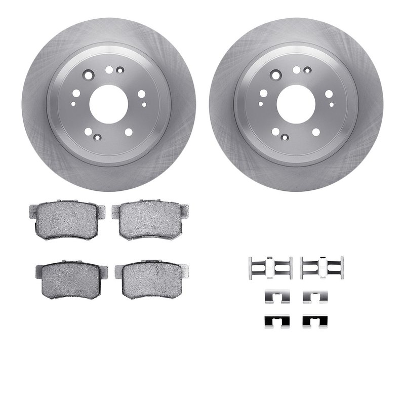 Dynamite Friction 6512-59294 Disc Brake Kit - Rear