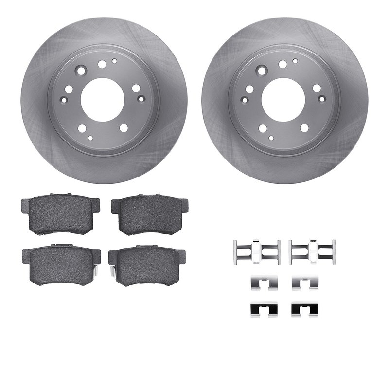 Dynamite Friction 6512-59337 Disc Brake Kit - Rear