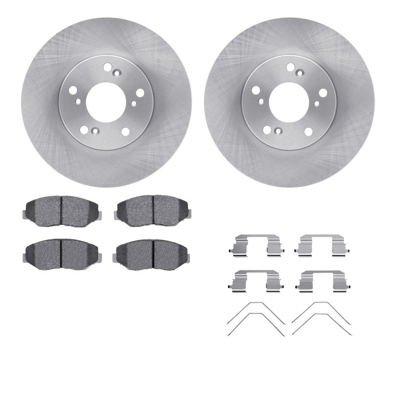 Dynamite Friction 6512-59345 Disc Brake Kit - Front