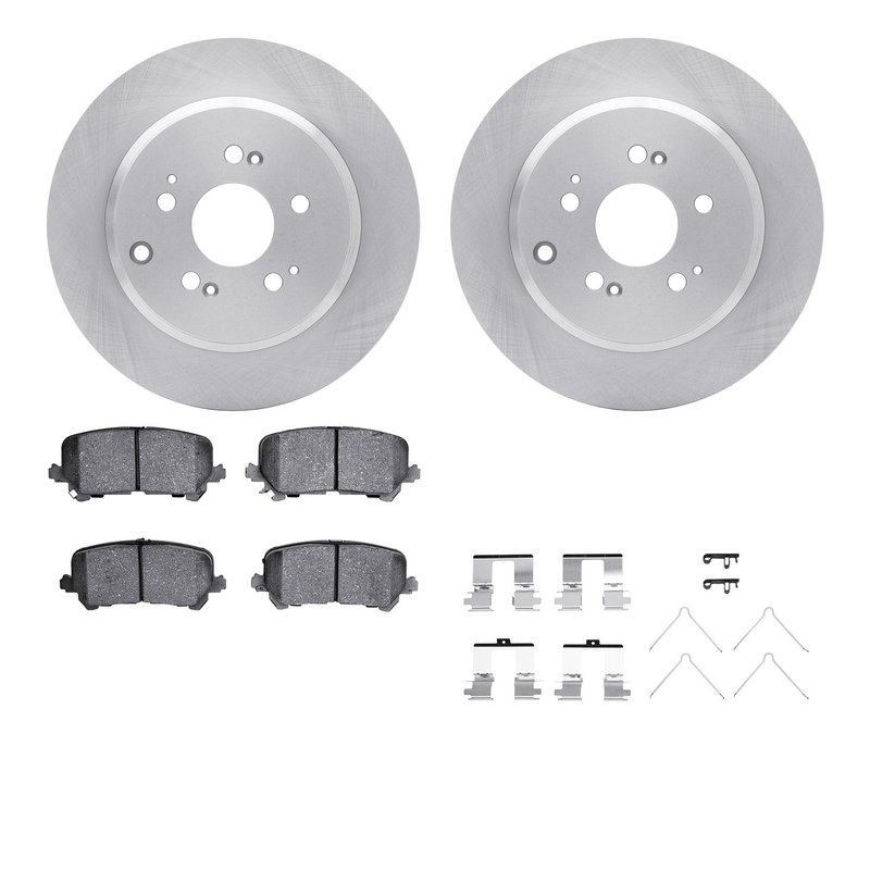 Dynamite Friction 6512-59423 Disc Brake Kit - Rear