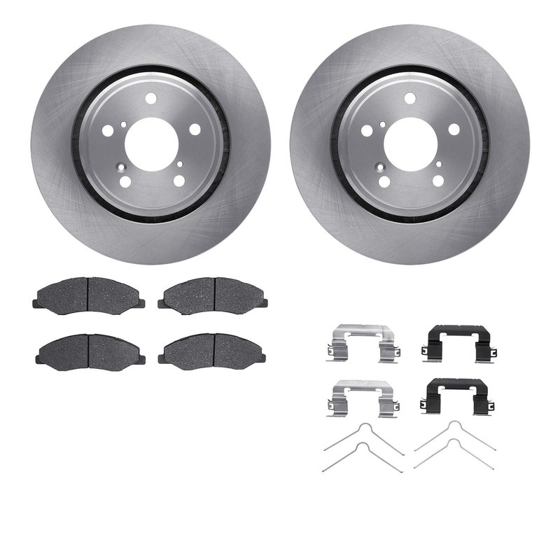 Dynamite Friction 6512-59444 Disc Brake Kit - Front