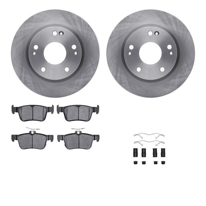 Dynamite Friction 6512-59453 Disc Brake Kit - Rear