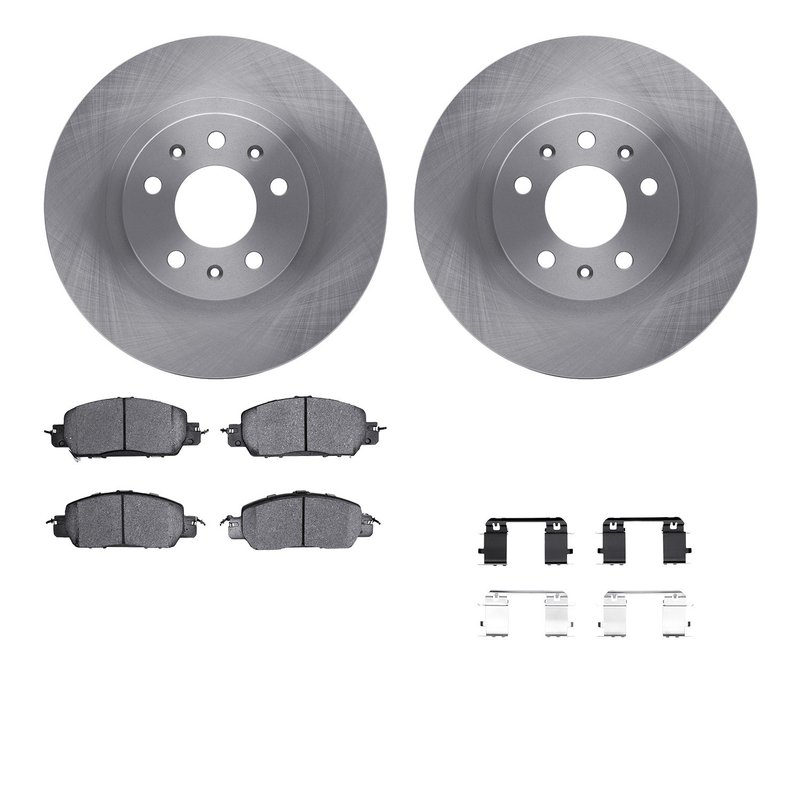 Dynamic Friction 6512-59470 Disc Brake Kit - Front