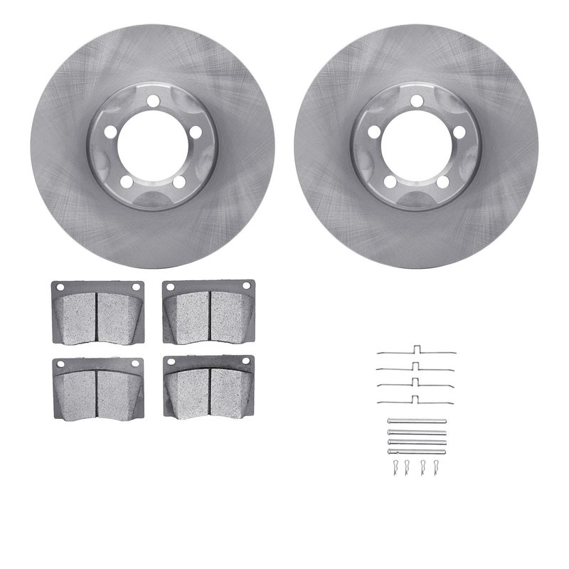 Dynamite Friction 6512-63121 Disc Brake Kit - Front