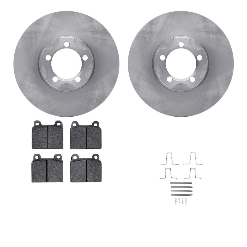 Dynamite Friction 6512-63123 Disc Brake Kit - Front