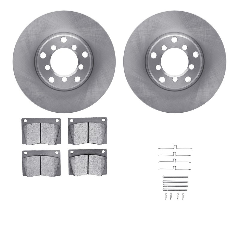 Dynamite Friction 6512-63130 Disc Brake Kit - Front