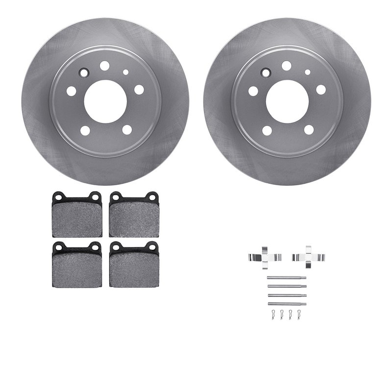 Dynamite Friction 6512-63143 Disc Brake Kit - Rear