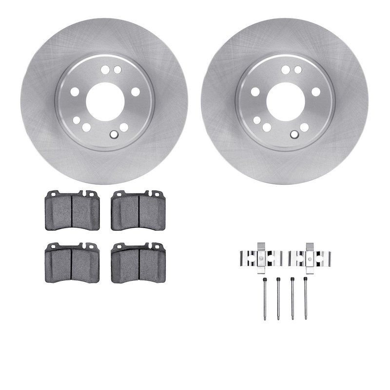 Dynamic Friction 6512-63245 Disc Brake Kit - Front