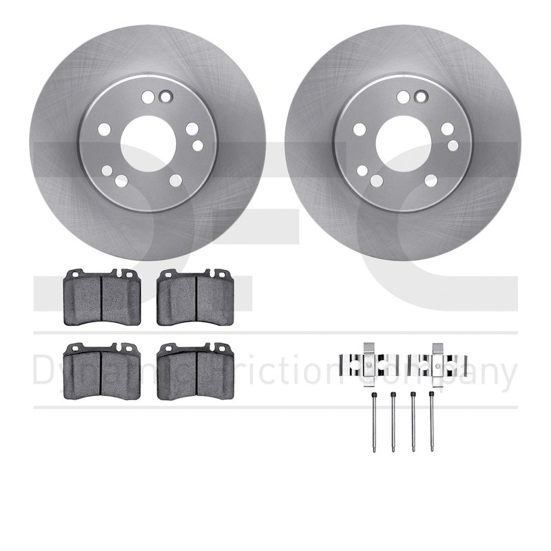 Dynamite Friction 6512-63248 Disc Brake Kit - Front