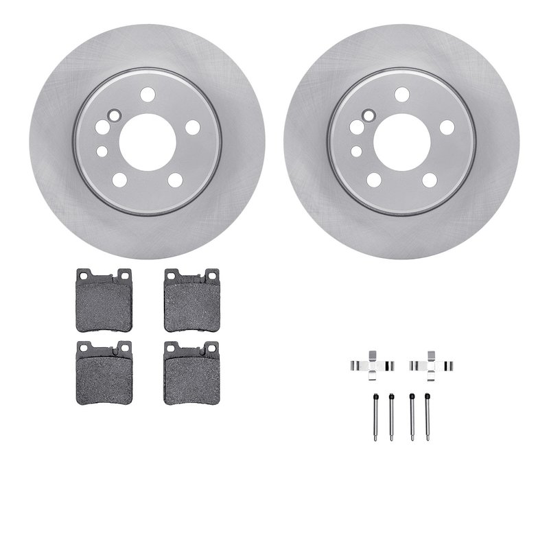 Dynamite Friction 6512-63254 Disc Brake Kit - Rear