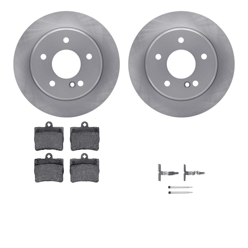 Dynamite Friction 6512-63271 Disc Brake Kit - Rear