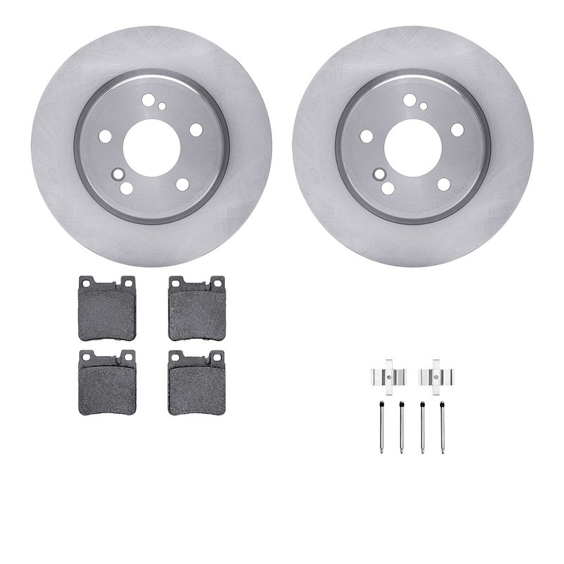 Dynamite Friction 6512-63280 Disc Brake Kit - Rear
