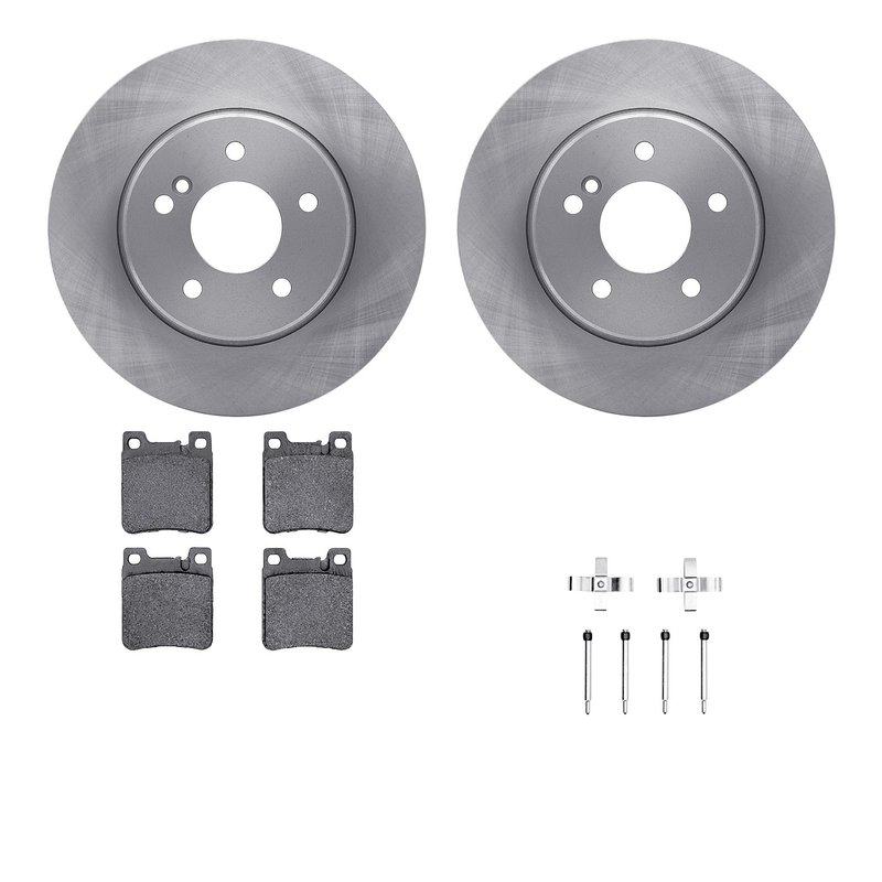 Dynamite Friction 6512-63285 Disc Brake Kit - Rear