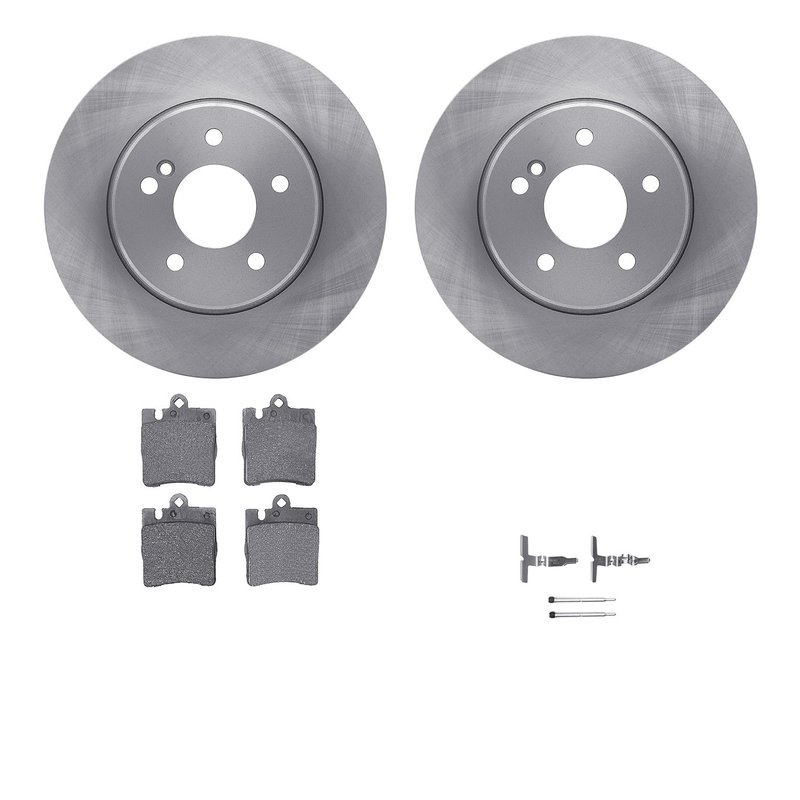 Dynamite Friction 6512-63286 Disc Brake Kit - Rear