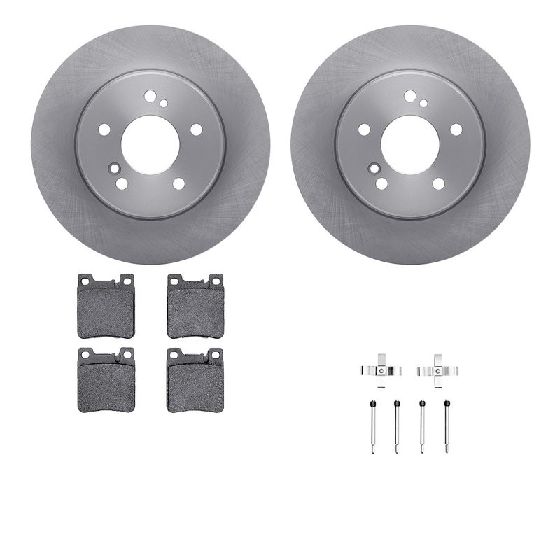 Dynamite Friction 6512-63300 Disc Brake Kit - Rear