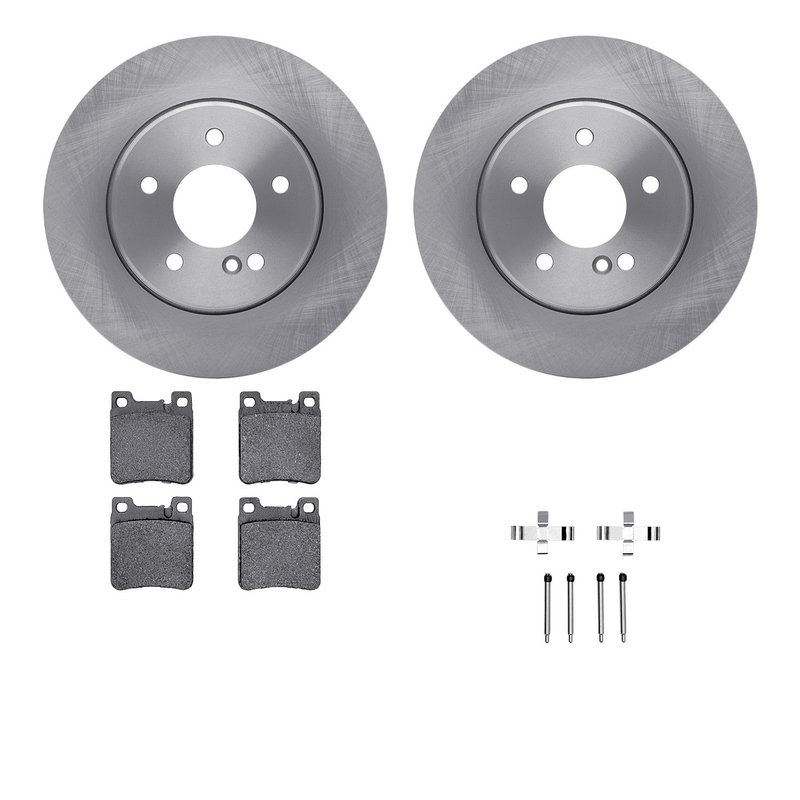 Dynamite Friction 6512-63306 Disc Brake Kit - Rear
