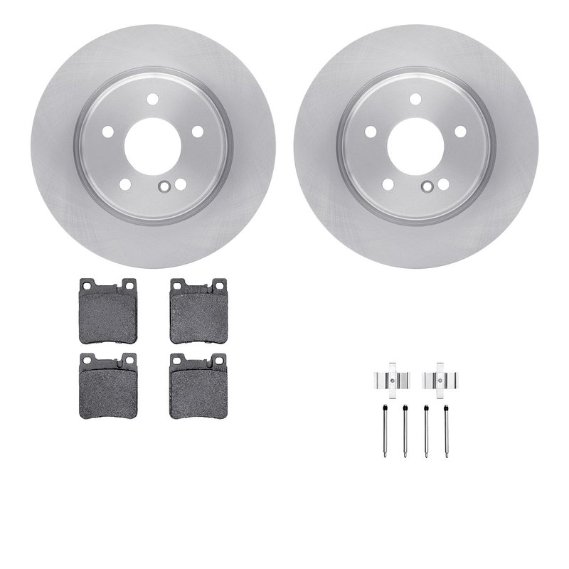 Dynamite Friction 6512-63315 Disc Brake Kit - Rear