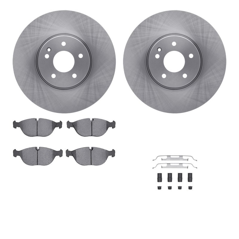 Dynamite Friction 6512-63332 Disc Brake Kit - Front