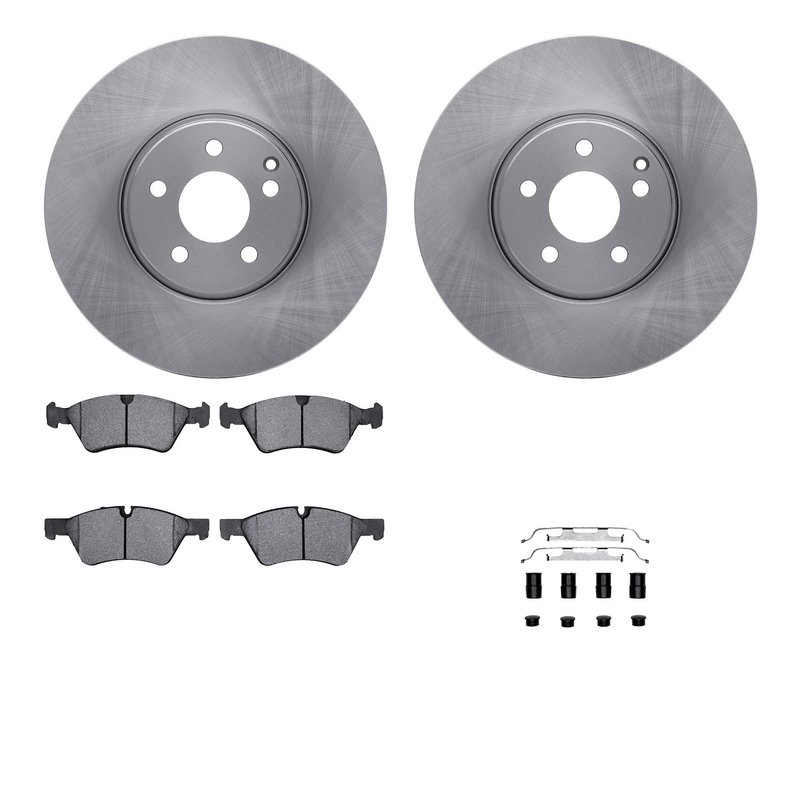 Dynamite Friction 6512-63378 Disc Brake Kit - Front