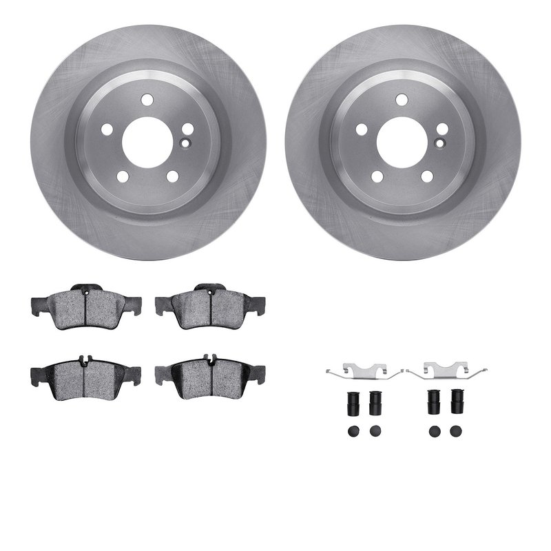 Dynamite Friction 6512-63410 Disc Brake Kit - Rear
